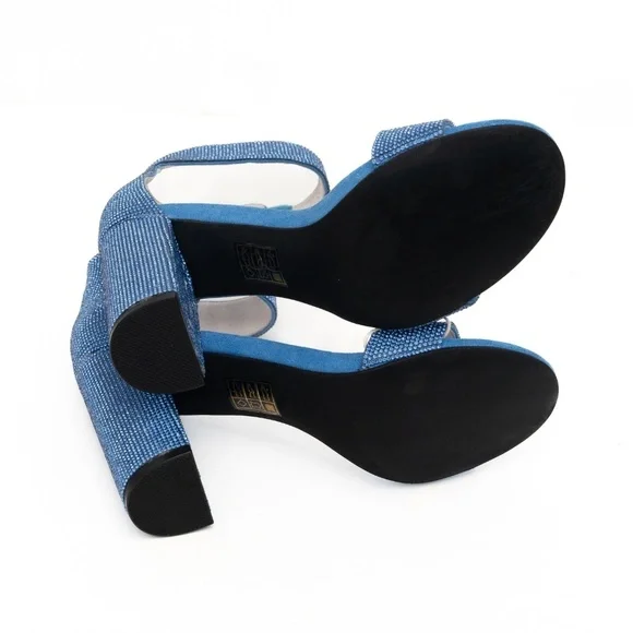 Jeffrey Campbell - Blue Sparkly‎ Lindsay Heel - Picture 4 of 13